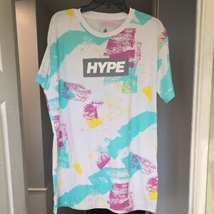 Hype Graphic T-Shirt with Colorful Print